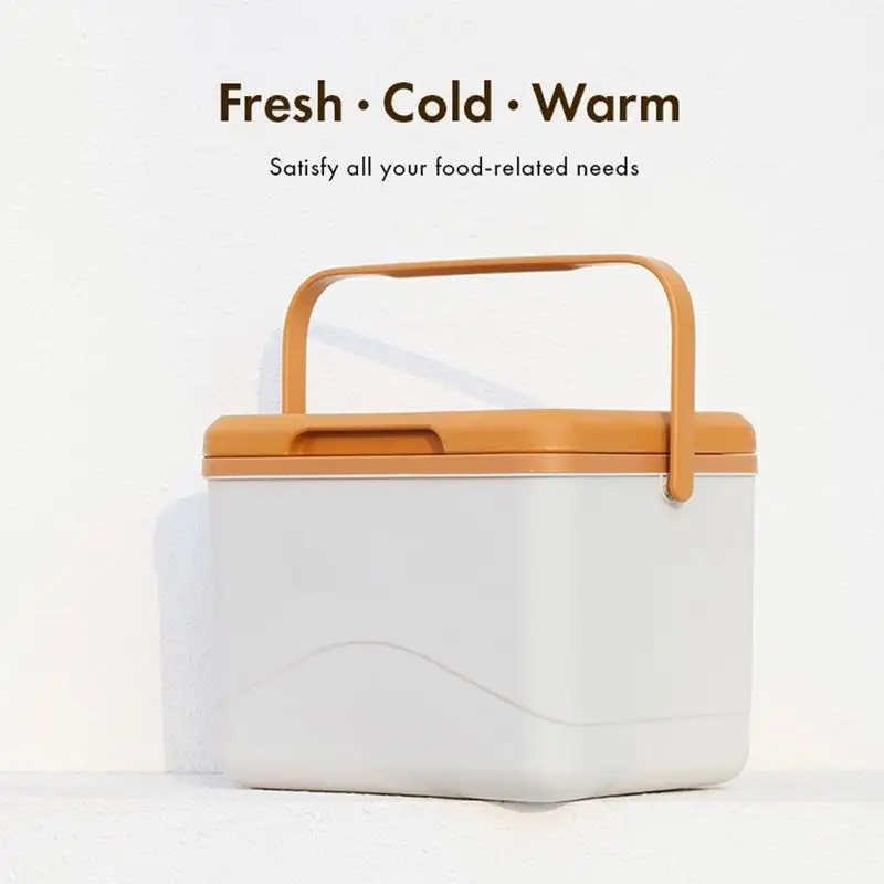 Travel Cooler Box Waterproof Delivery Box Insulated Containers With Ice Pack LeakPoof Ice Cooler Bag Carrier Box 5L Cooler Lunch