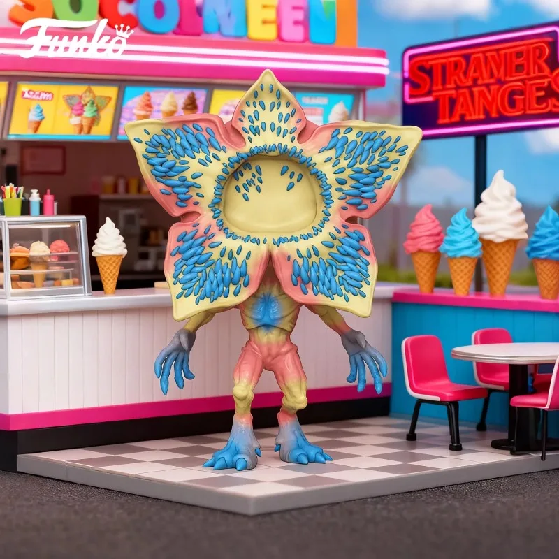 

Подлинное издание FUNKO POP 《Очень странные дела: Eddie, Dustin, Eleven》Action Desktop Decoration Ornament Model Toys Коллекционная модель