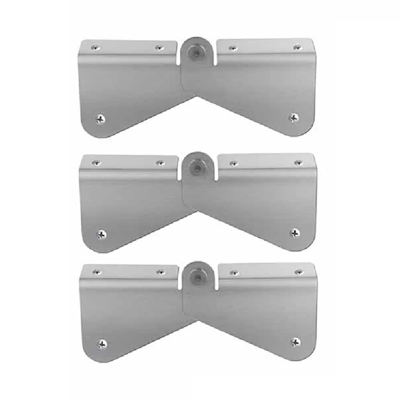 Charnière de Bec d'Extension de Gouttière, Accessoire de Remplacement, Rabattable, Lot de 3