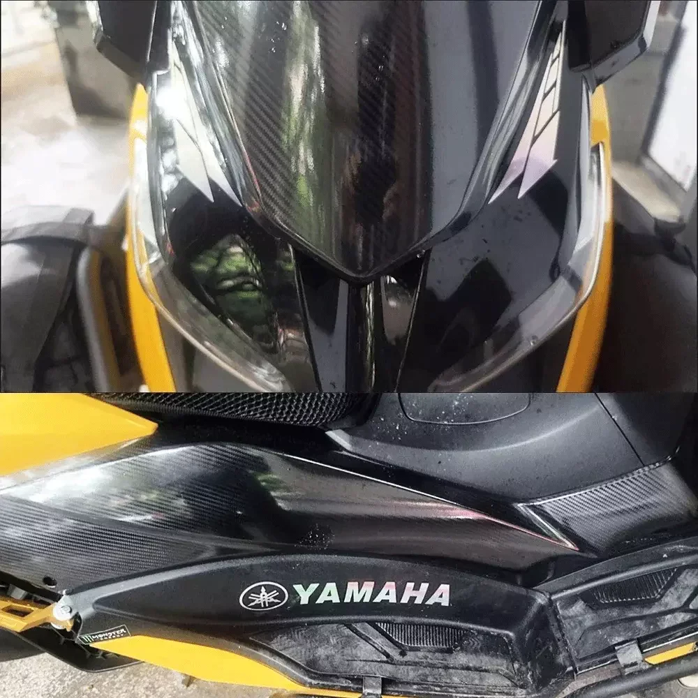 Vente chaude moto autocollants lettre Logo Scooter réservoir de carburant casque Modification décoration ensemble autocollants