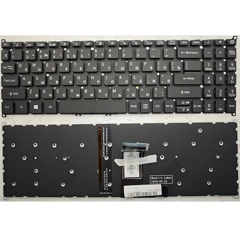 Multi‑Language Laptop Keyboard For Acer A315‑22 A315‑52 A515‑52 A515‑54 Series