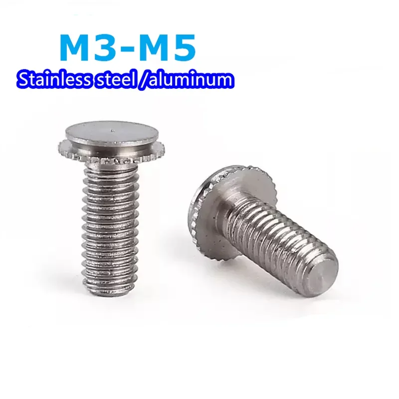 M3M4M5 stainless steel 304 blind hole countersunk rivet screw seamless rivet External serrated screw