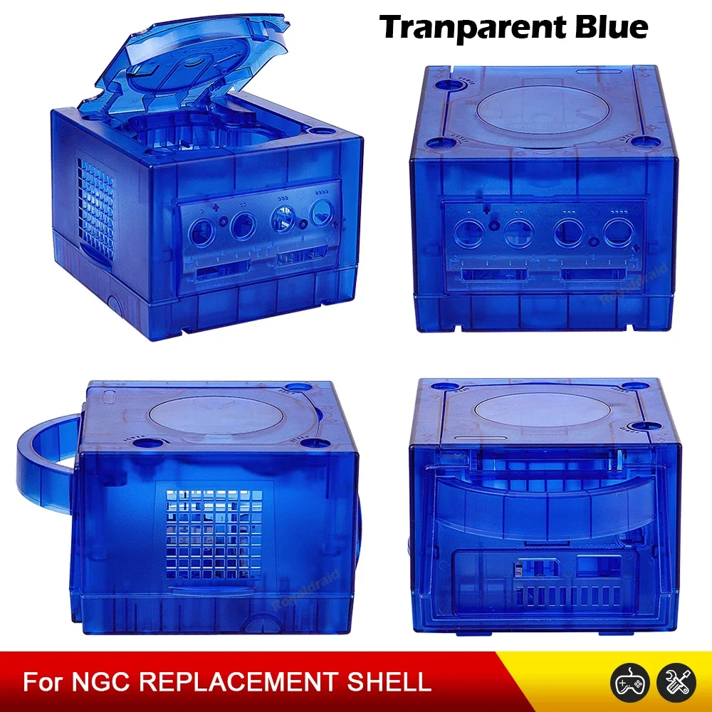 Transparent Black Blue Orange Purple Housing Replacement Shell Case For Gamecube NGC DOL-001 and DOL-101 Game Accssories