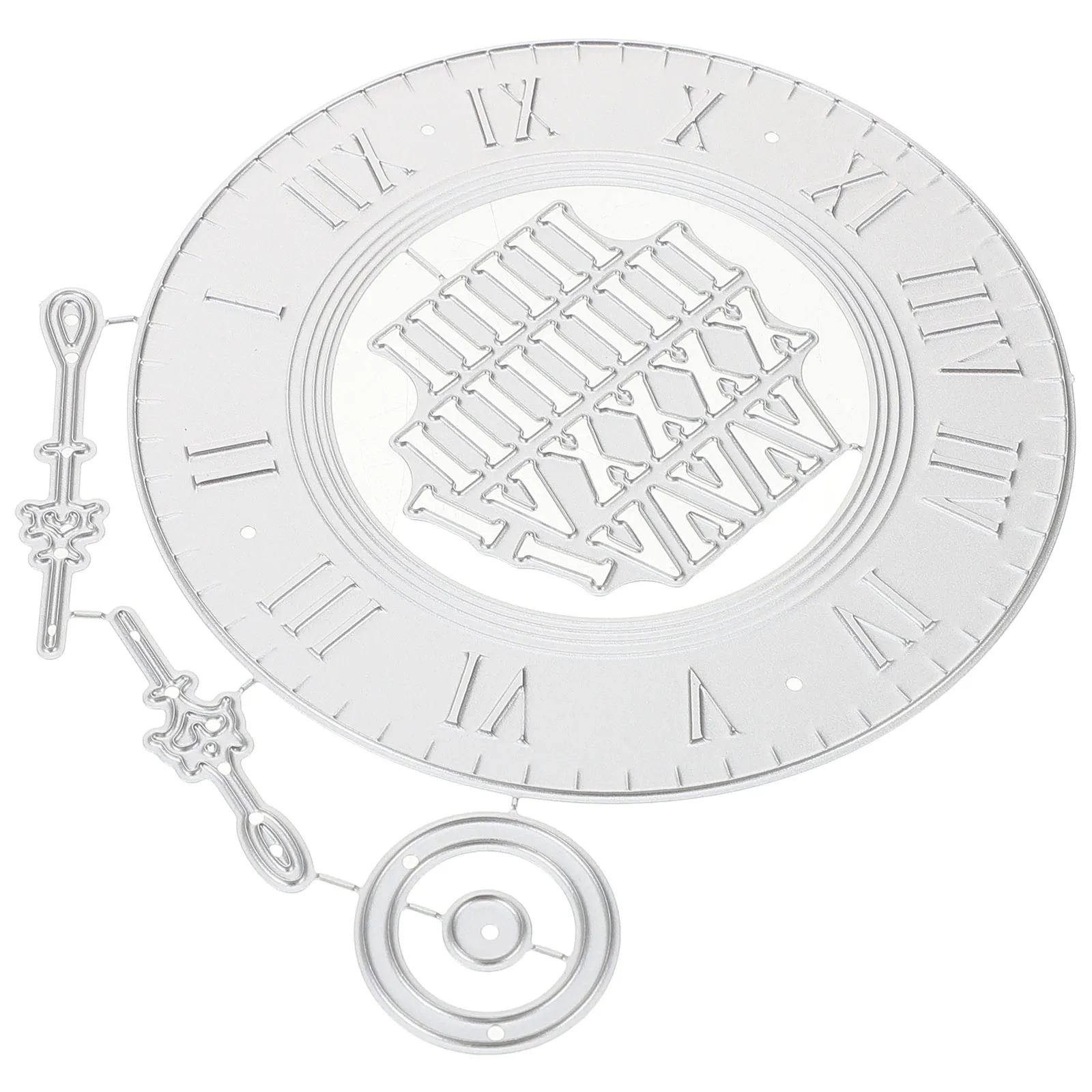 

Cutting Dies Carbon Steel Embossing Mold Clock Shape Scrapbooking Supplies Metal Dies For Card Making Storage Containers