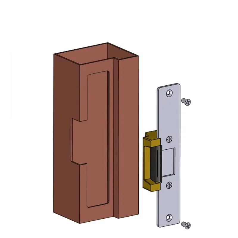 Electric Strike Door Lock Electronic For Access Control System New Fail Secure Stainless Door 12V DC Fail-Secure NO NC Lock