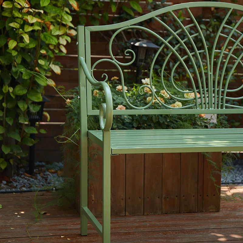 Chaises de Jardin Vertes Modernes, Banc de Parc, Design D.lique, Style poumons, Poitrine, Balkon Masa Sandalye. Meubles