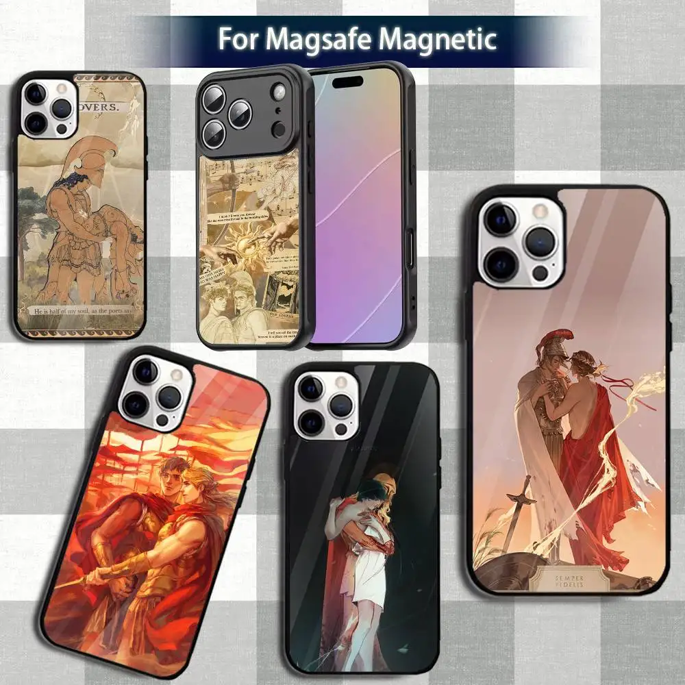 

T-The S-Song OF Achilles-es Phone Case For iPhone 13,12,15,17,11,16,14,Pro,Max,Plus,Mini,Magsafe,Magnetic Wireless Charging Case