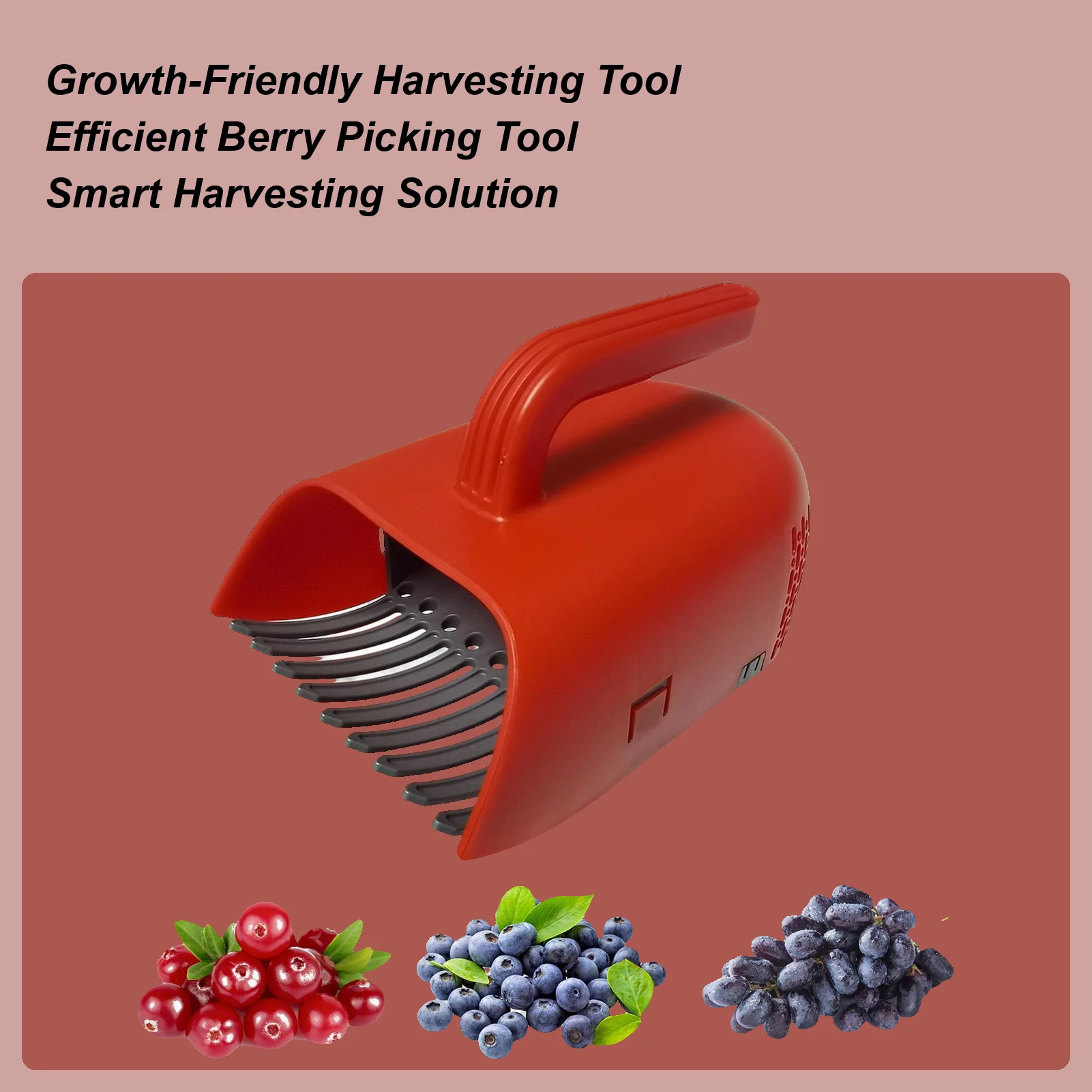 Berry Picker Cherry Picker With Ergonomic Handle And Comb Blueberry picker Garden blueberry picking tool