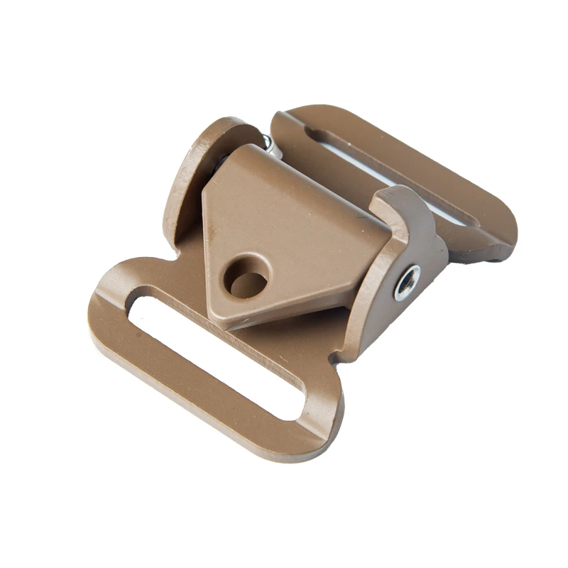 Outdoor Belt Sling Quick Adjustable Sling Buckle Aluminum Alloy Spring Function Buckle for 25MM Webbing