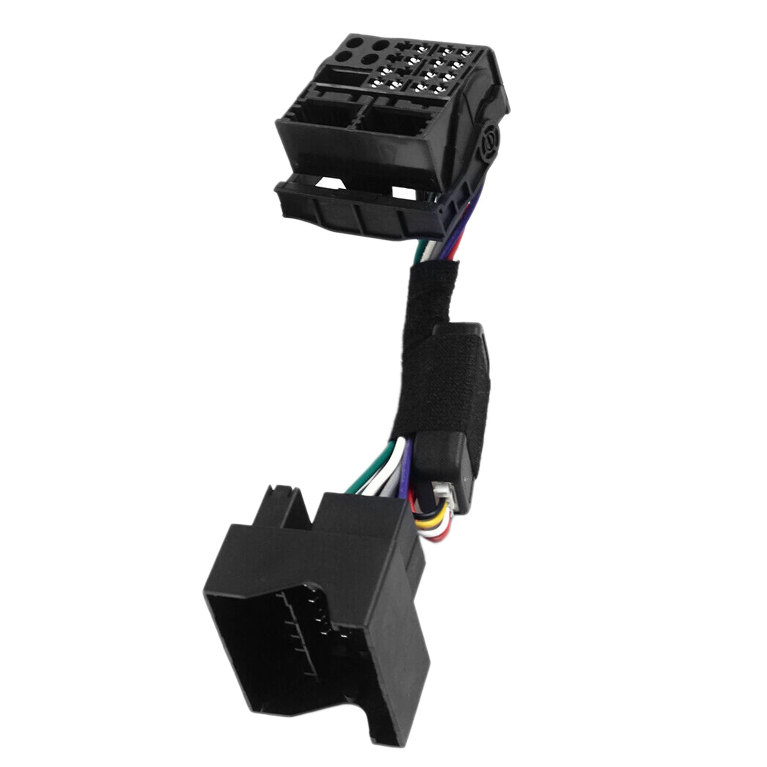 

A73Q-Car RCD330 MIB RCD510 Multifunction Steering Wheel Button Control Simulator Adapter For Golf 5 6 Jetta MK5 Touran Caddy