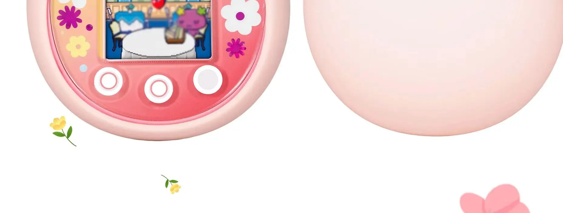 

For Tamagotchi Pix Games Console Soft Cover Liquid Silicone Fall Resistant Non-Slip Cute Protective Cover Games Accessories