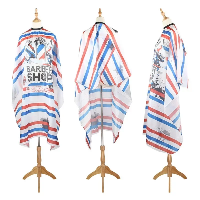 

Фартук для парикмахера, накидка для стрижки, тканевый фартук, профессиональный водонепроницаемый антистатический фартук для окрашивания волос, пальто для парикмахерских услуг