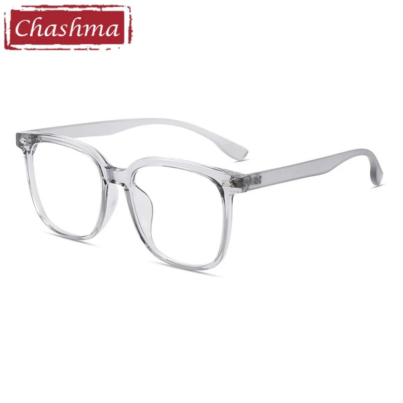 Chashma TR90 Eyeglasses Frame Square Lentes Optics Women Fashion Men Prescription Glasses For RX Lenses