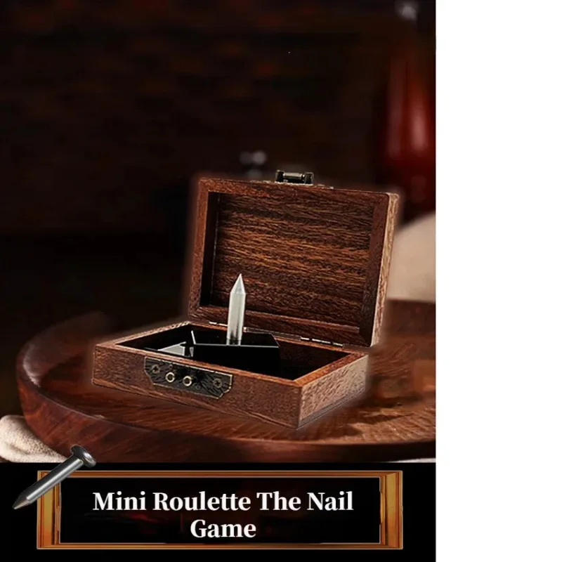

Mini Roulette The Nail Game Absolute 100% Safe Stage Magic Trick Mentalism Magic Magia Magie Magicians Prop Accessory Illusion