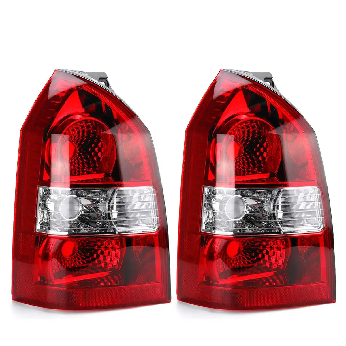 Car Tail Light For Hyundai Tucson Suv JM 2004-2010 Taillight Rear Reverse Brake Fog Lamp Accessories Shell Replacement No Bulb