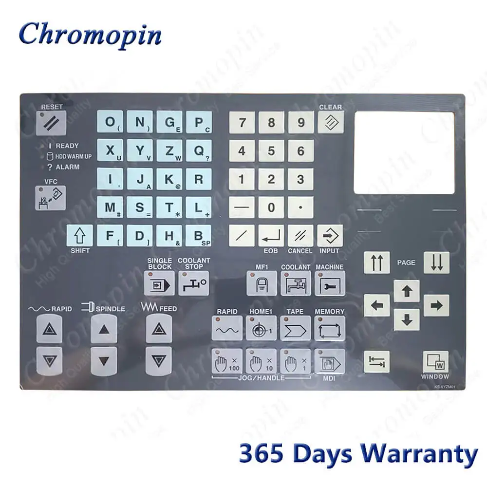 

Membrane Film Foil Keypad for MAZAK windows95 KS-6YZM01 CNC LATHE Mitsubishi FCU6-YZN31 Membrane Film
