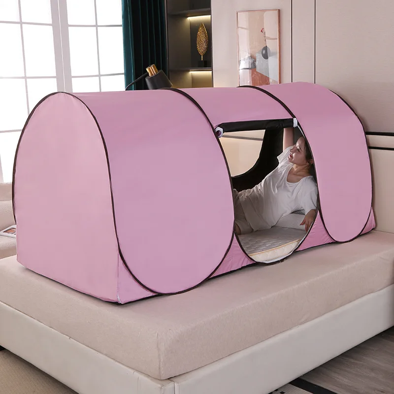 

Foldable Blackout Dust-proof Tent Park Outdoor Leisure Tent Household Full Bottom Single Mosquito Net Portable Camping Tent