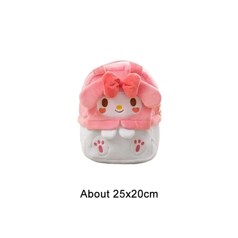 Anime Sanrio Cinnamoroll Kuromi Hello Kitty My Melody Cute Cartoon Schoolchild Handheld Organizer Lunchbox Bag Gift for Friend