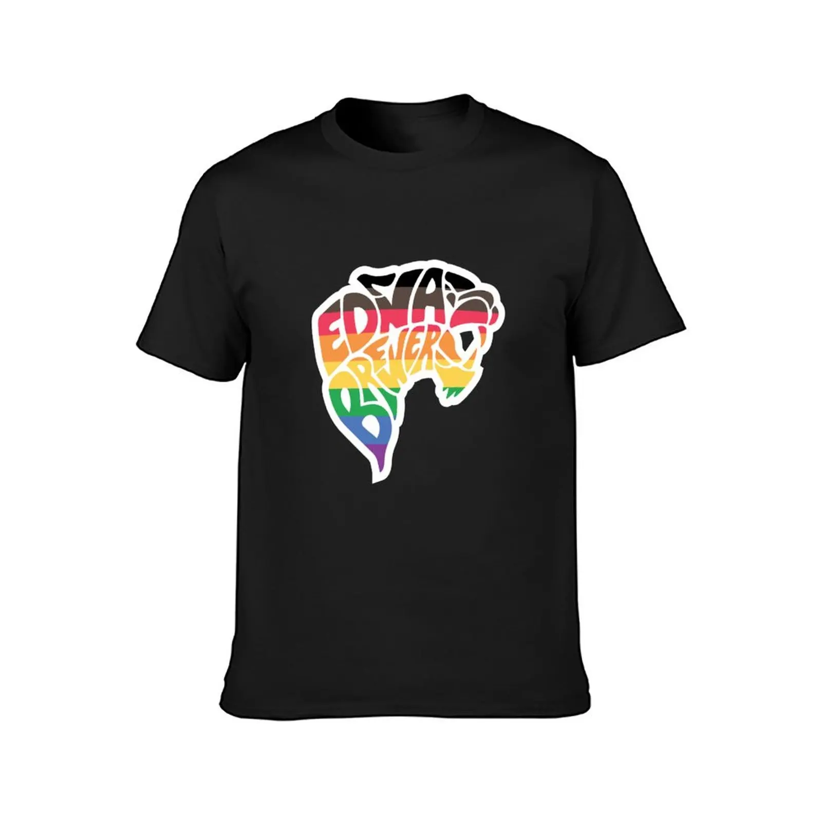 EBMS Rainbow Panther T-Shirt kawaii clothes tees hippie clothes big and tall t shirts for men