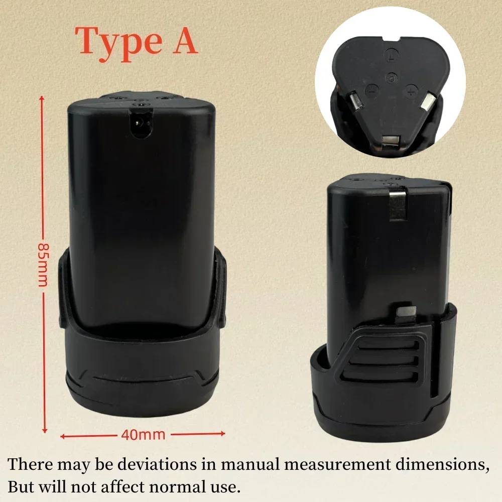 جديد 2026 العالمي 12 فولت 6200 مللي أمبير بطارية ليثيوم أيون قابلة للشحن للأدوات الكهربائية مفك كهربائي بطارية الحفر الكهربائية