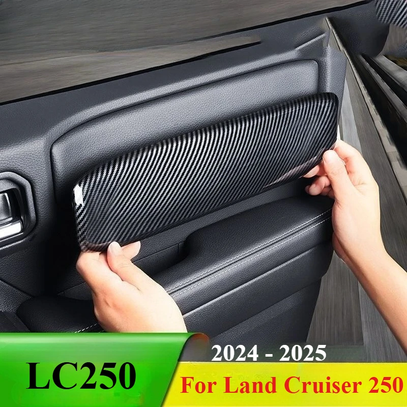 

For Toyota Land Cruiser 250 2024 2025 Prado LC250 1958 First Edition Car Door Decoration Cover,Interior Upgraded Accessories
