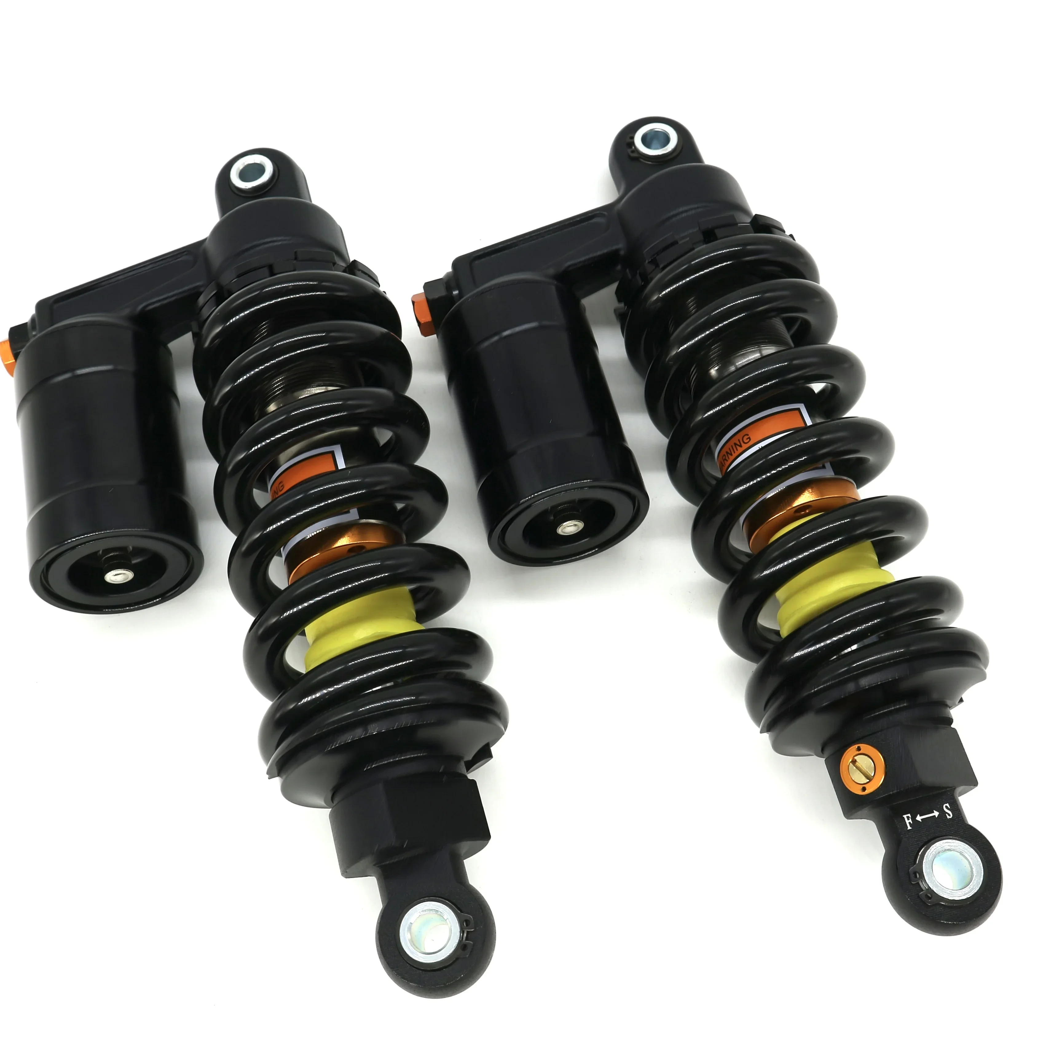 Custom External AIr Bag Motorcycle 310mm Rear Shock Absorber Adjustable