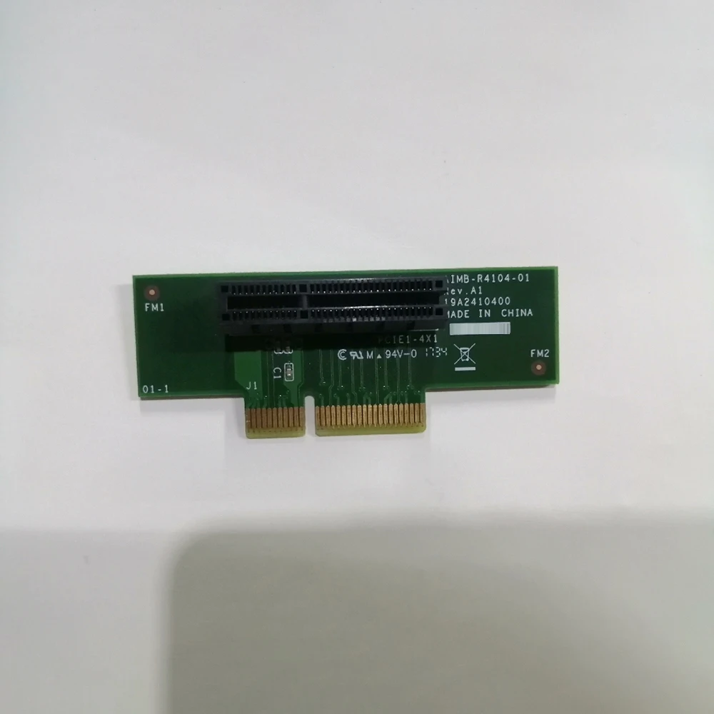 AIMB-R4104-01A1E modul sirkuit kartu Riser Advantech 1U untuk ISMB PCIex4 sampai 1 PCIex4 A201-1 RoHS