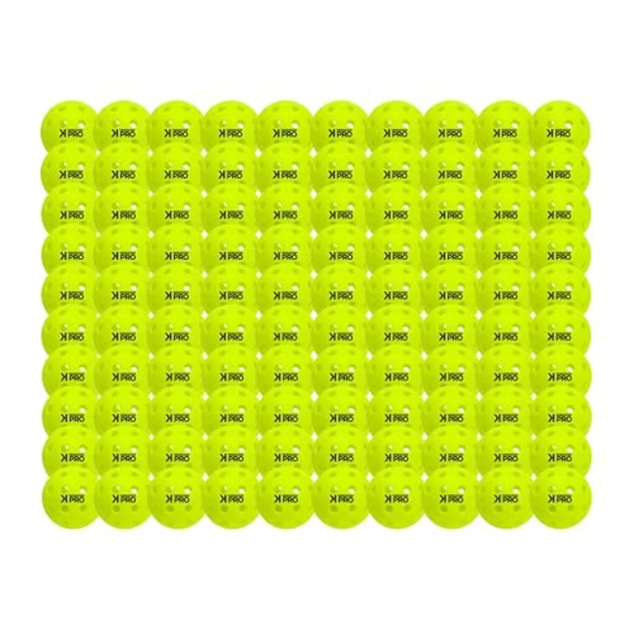 

USAPA Pickleball Approved Pickleball in Neon Green for Tournament Use 3 Packs 6 Packs 12 Packs 100 Bulk Packs Durable Regulatio