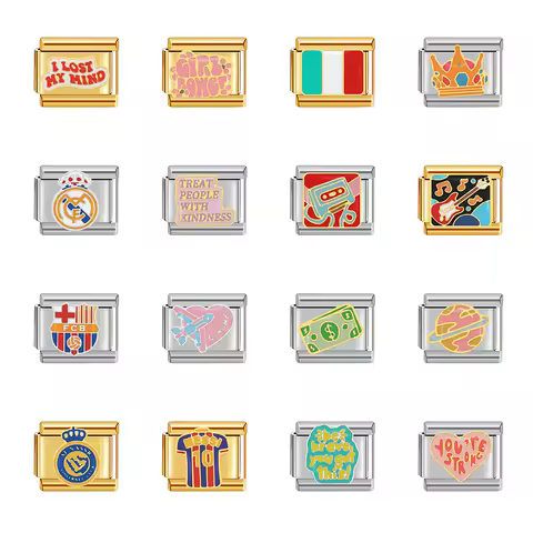 Italian Charm Store Italian Charm Bracelet 9mm Diy Mix Series