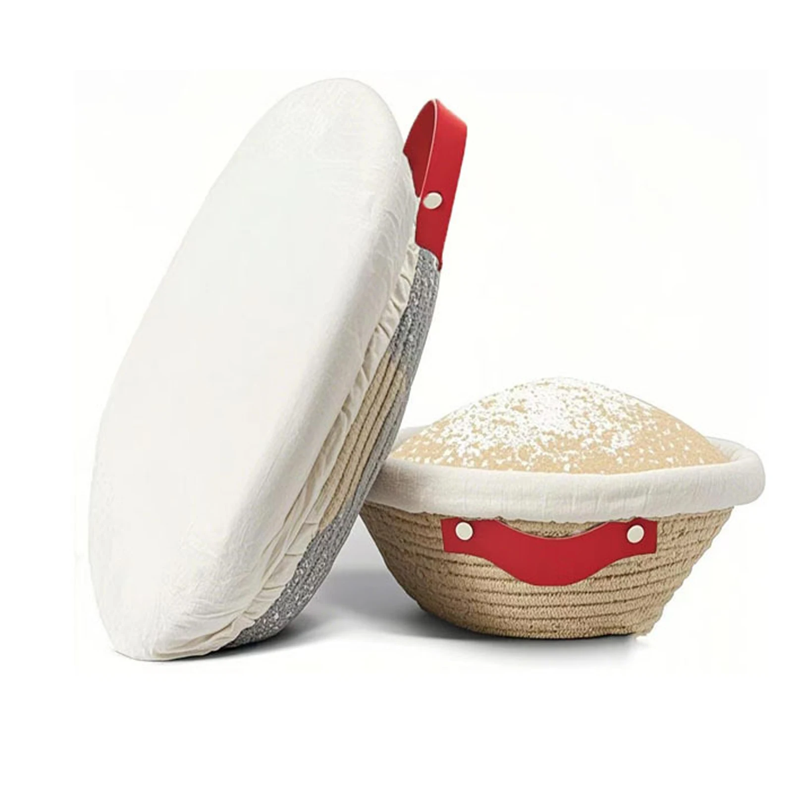 2pack/lot Portable Sourdough Baking Supplies Durable For On Go Baking Requirements Versatile Sourdough Proofing Bowl
