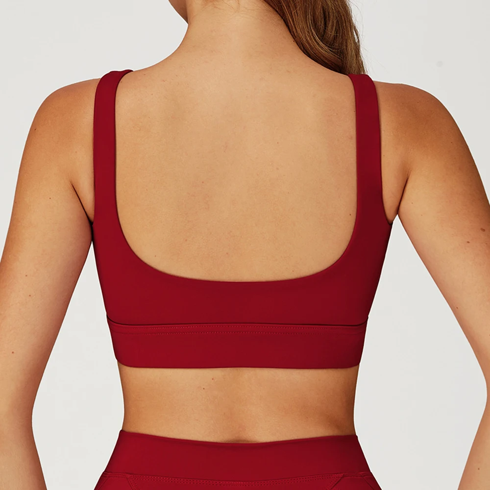 

Женский спортивный бюстгальтер, одежда для йоги, жилет с эффектом пуш-ап, бюстгальтер для спортзала, топ с открытой спиной, нижнее белье для фитнеса, йоги, бега с накладкой на грудь