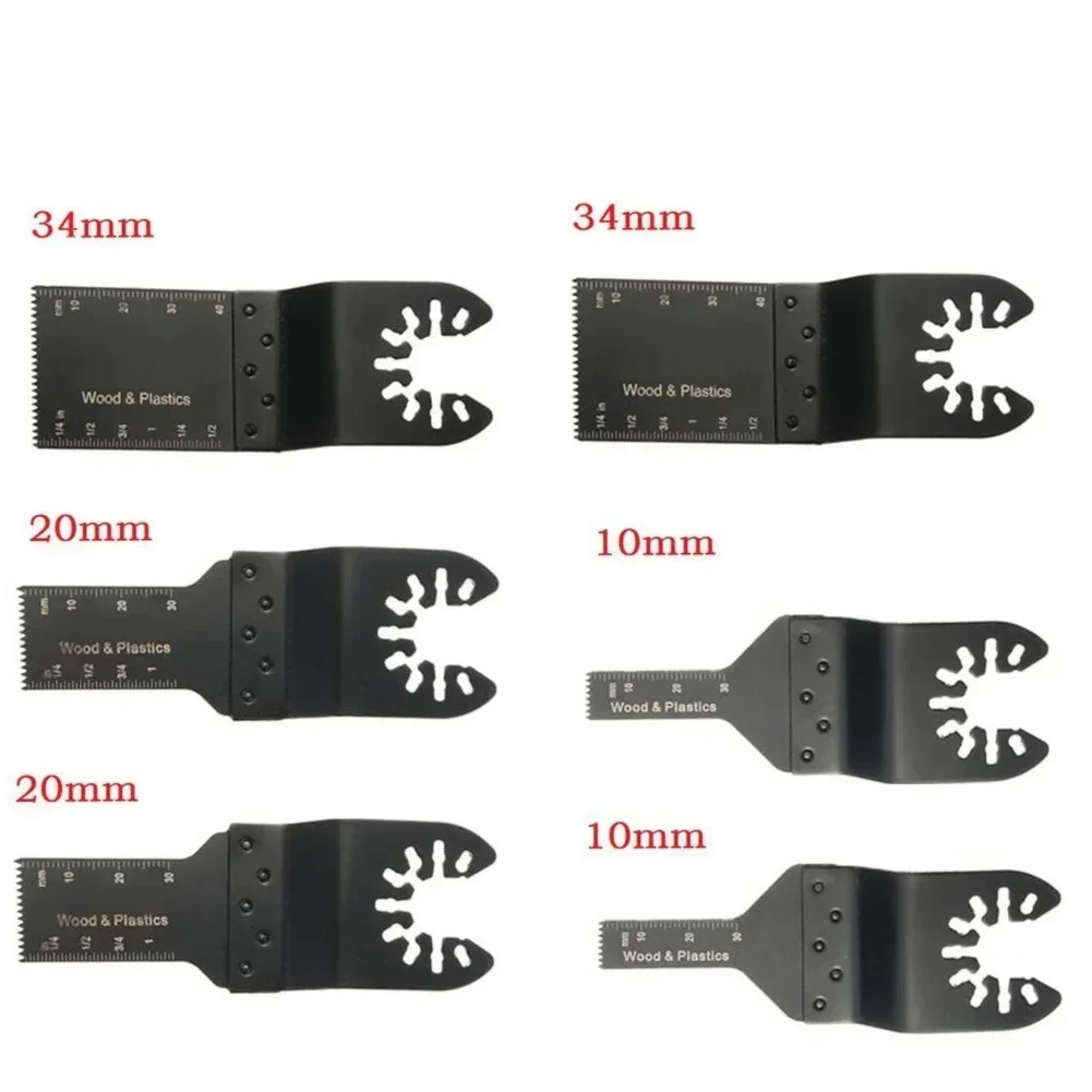 6pcs/set Oscillating Saw Blade Multi-Function Renovator Saw Blade Universal Cutter Blade Multi Tool Blade Power Tool Accessories