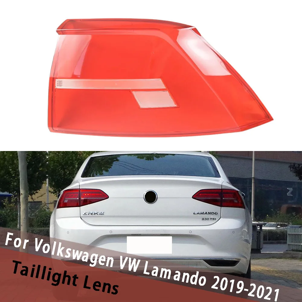 

For Volkswagen VW Lamando 2019 2020 2021 Outside Car Accessories Rear Taillamp Cover Taillight Shell Replace Original Shade