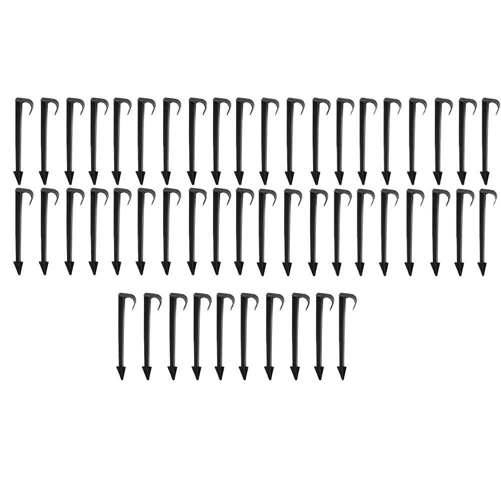 80pcs 1/2 Inch Drip Irrigation Stakes Plastic Pegs for For garden Soaker Hoses Landscaping Anchors for Long Term Outdoor Use
