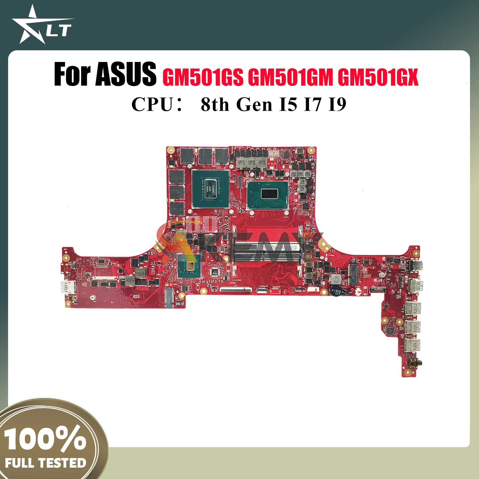 

Материнская плата для ноутбука GM501GM для ASUS ROG Zephyrus M15 GM501G GM501GV GM501G GM501GS GM501GM GM501GX MW501G, материнская плата I5 I7 I9 CPU