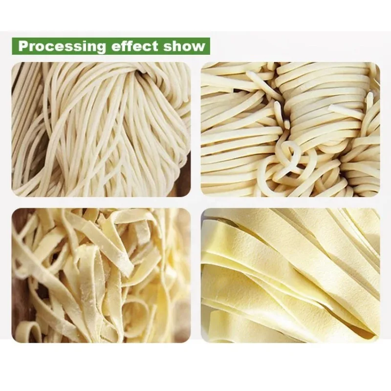 China Commercial Industry Automatic Noodle Machine Drum Adjustable Restaurant Equipment Price List SUS304