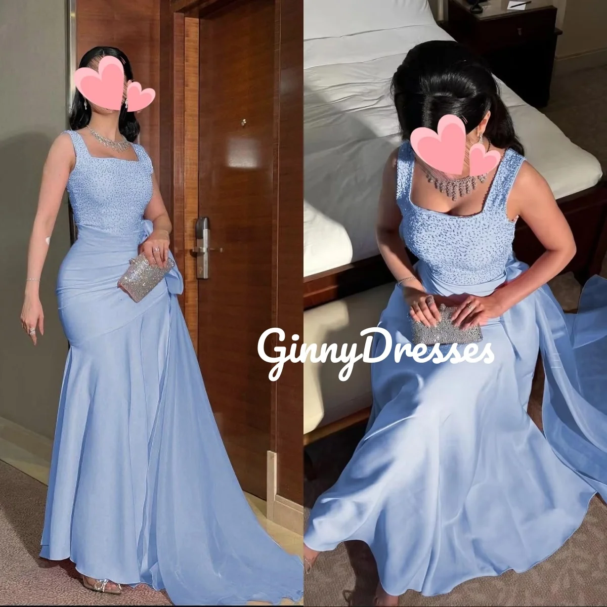 

Бальные платья Русалка Вечернее платье на заказ с квадратным вырезом длиной до пола, с рюшами, на молнии, без рукавов, роскошные платья на день рождения