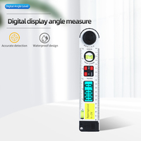 250mm LCD Digital DIsplay Electronic Protractor Level Angle Meter 0-270° 10inch Ruler Angle Finder Gauge Meter Measuring Gauge