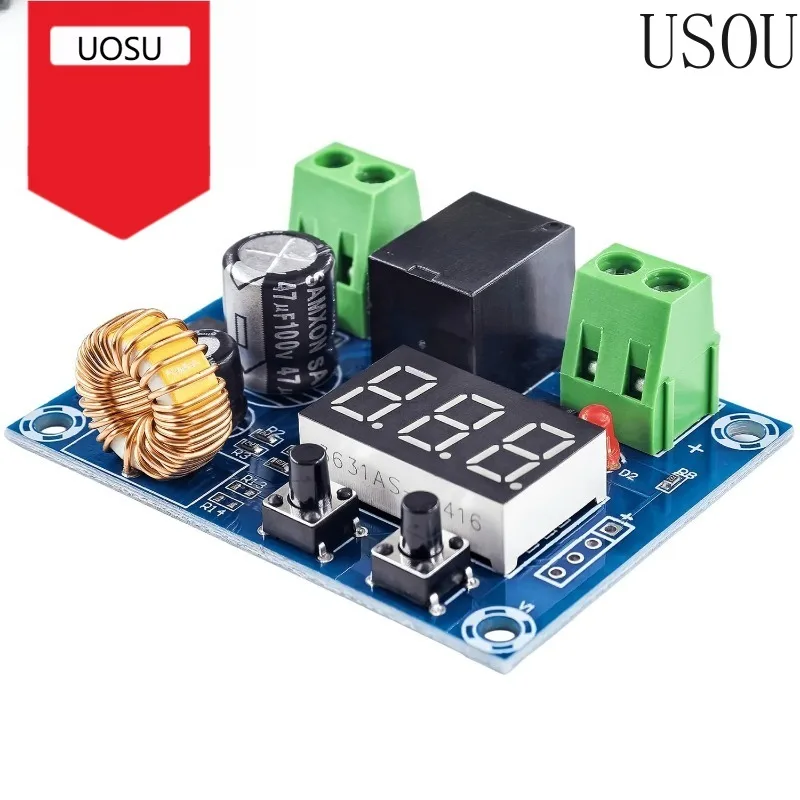 XH-M609 DC 12V-36V Charger Module Voltage Digital LED Display OverDischarge Battery Protection for Lithium Battery Module Board