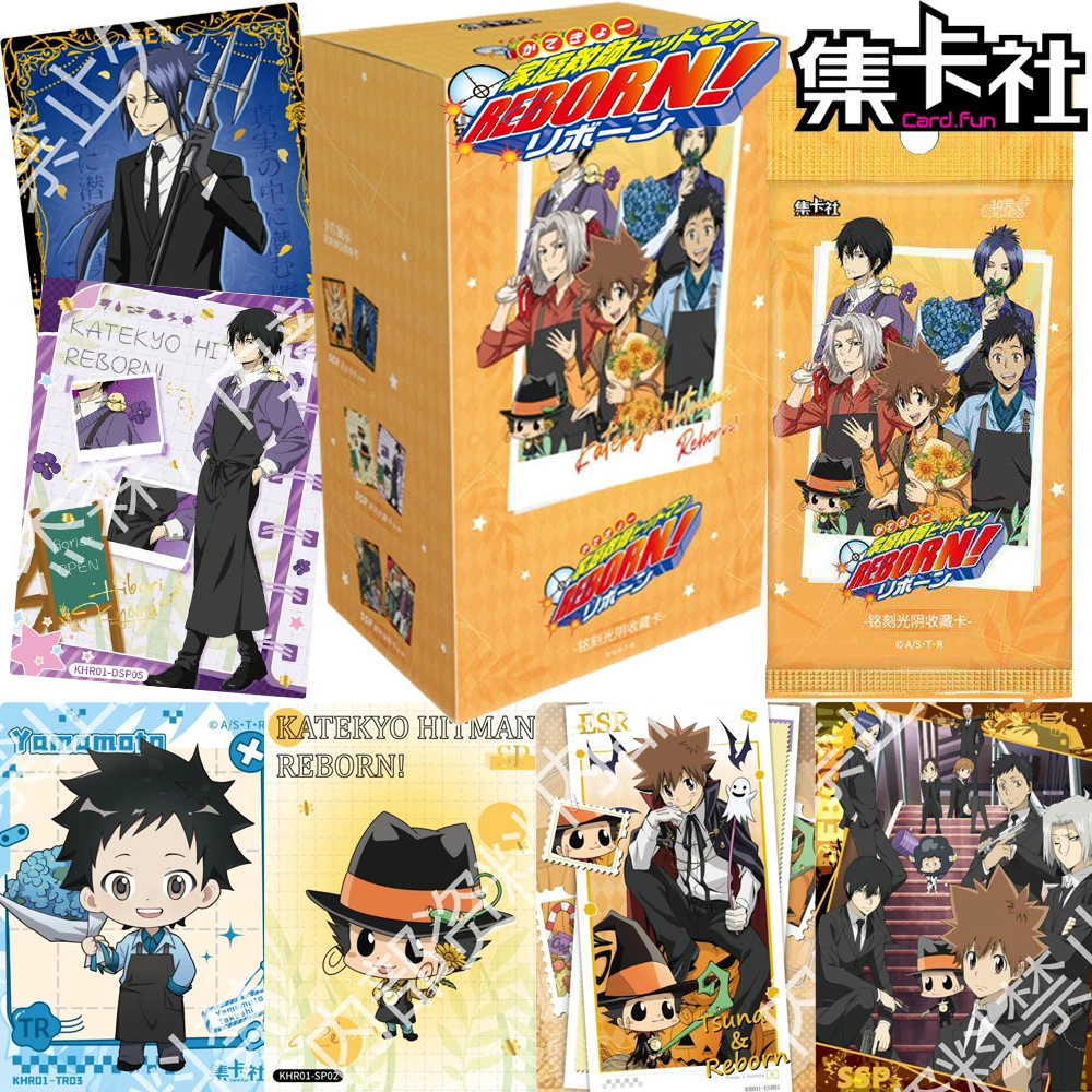 公式cardfun-hitman-reborn-高品質アニメコレクションカード-クラシックポスター-フリーズフレームキャラクターカード-トレンディな高級ギフト