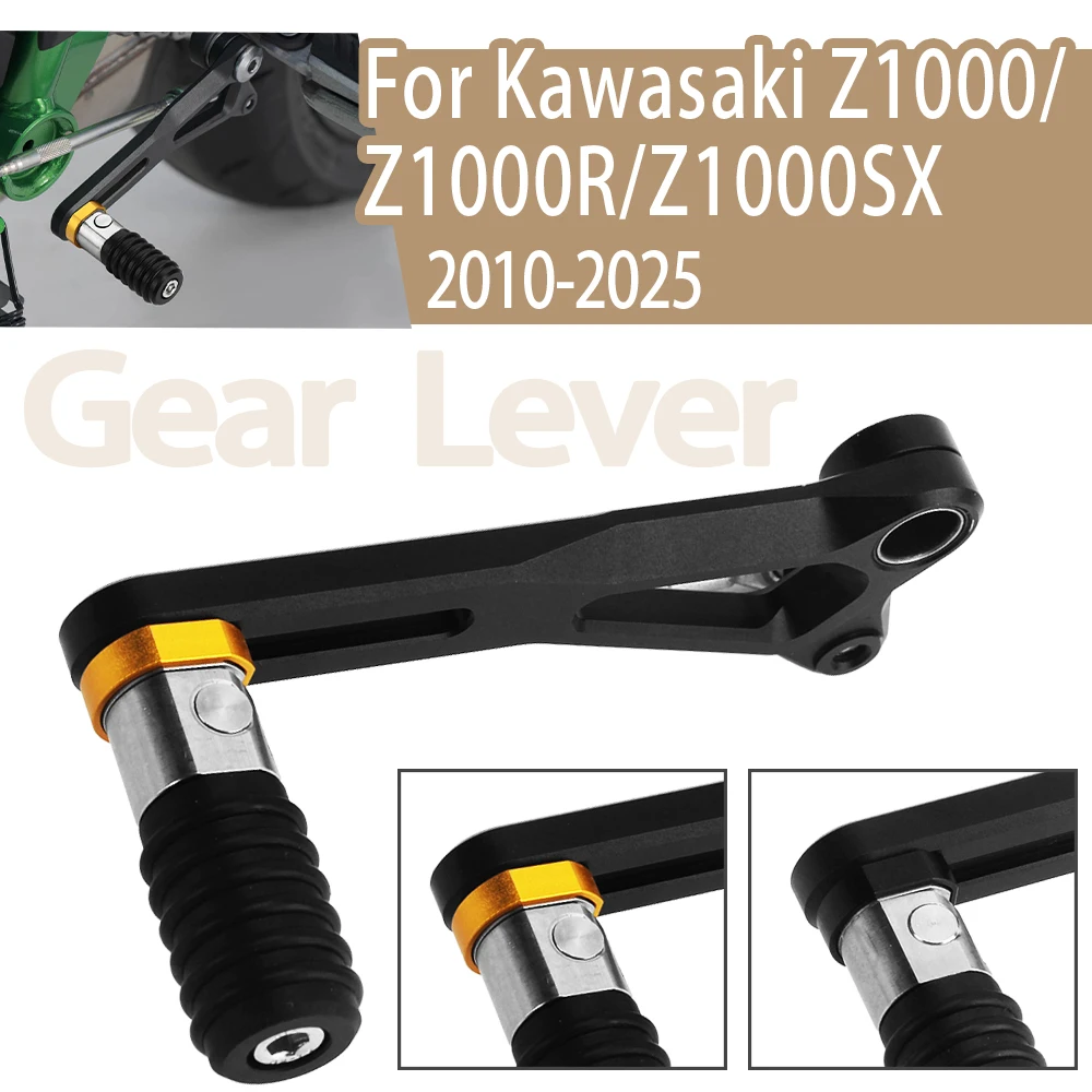 

Motorcycle Gear Lever CNC Aluminum Foldable Gear Shift Lever Shifter Pedal Adjustable For Kawasaki Z1000 Z 1000 Z1000R Z1000SX