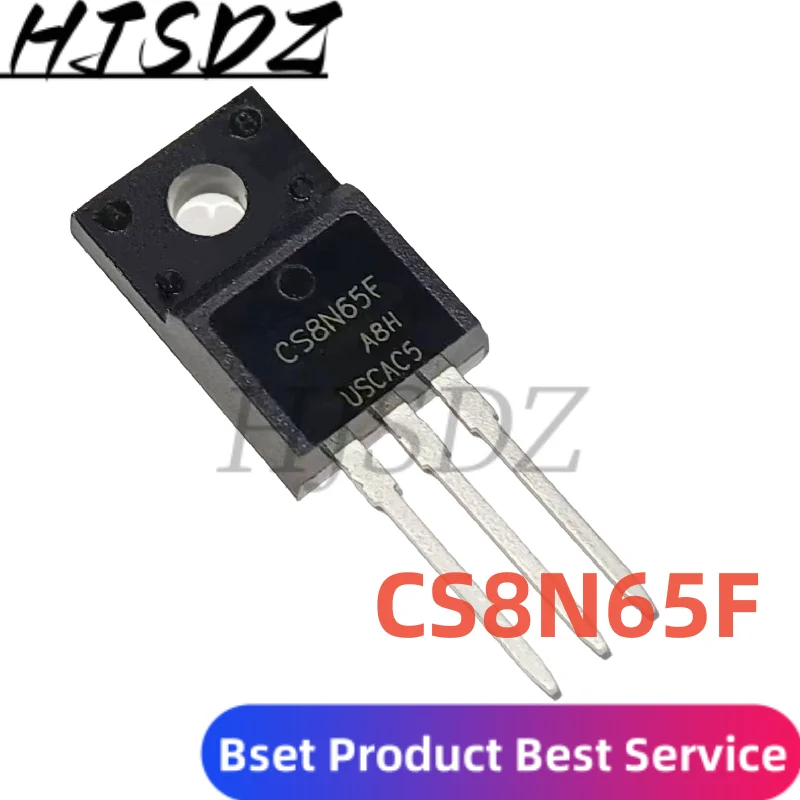 5pcs CS8N65F CS830F CS13N50F CS7N65F CS8N60F CS2N60F CS10N60F CS10N65F TO-220F MOS FET