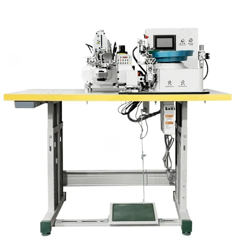 Automatic Buckle Feeding Computer Direct Drive Clothes Garment Button Nailing Machine Sewing Machine Industrial Locking Machine