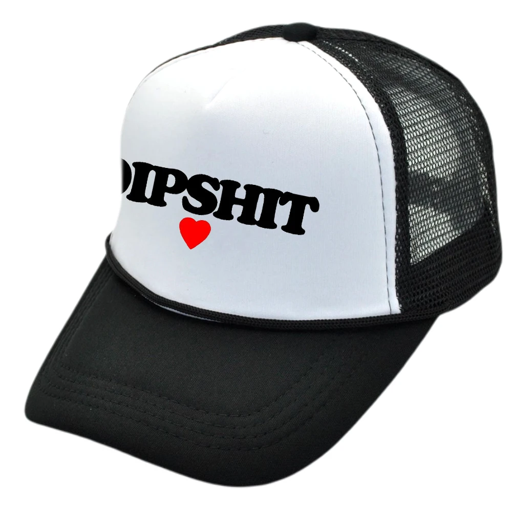 Sabrina Carpenter  Trucker hat Nonsense Mesh Cap  DIPSHIT Baseball Cap Printing Breathable Heart Couple Hat woman Adjustable