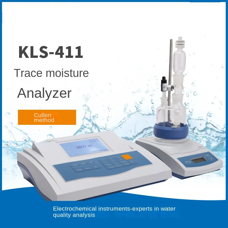 KLS-411 Micro Moisture Analyzer Card Moisture Analysis Water Quality Detector