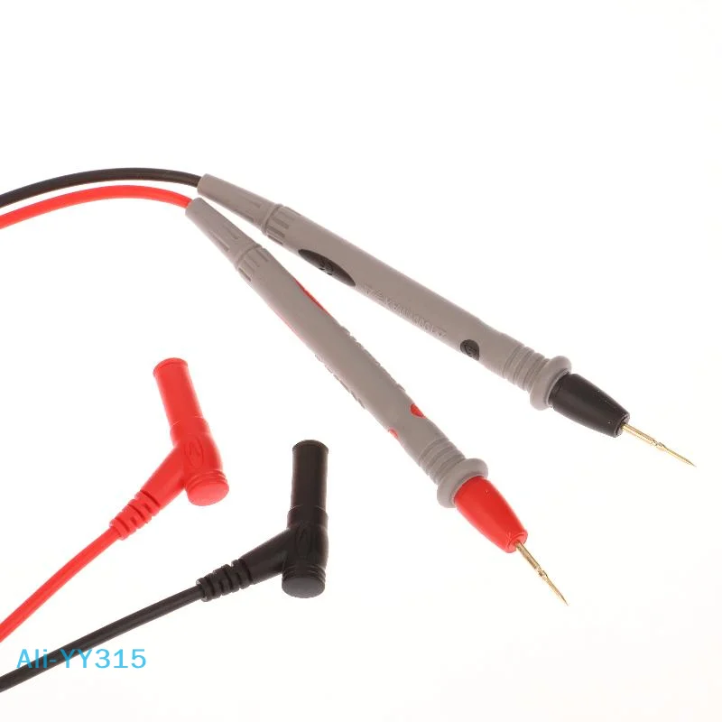 【Y】Przedłużka Silikonowa 1000V 25A Wysokiej Precyzji Pomiar Multimetr Sonda Pin Przewód Pióro Krokodyl 1 Para