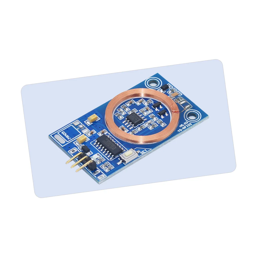 DC 5V 12V ID Card Decoder RFID Reader Module 125KHz TK4100 RF UART IO Output Board For Access Control DIY Modification