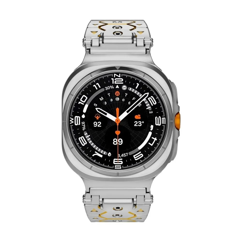 Металлический ремешок для Samsung Galaxy Watch Ultra 47 мм, ремешок для часов из титанового сплава Galaxy Watch Ultra 47 мм, браслет, аксессуары