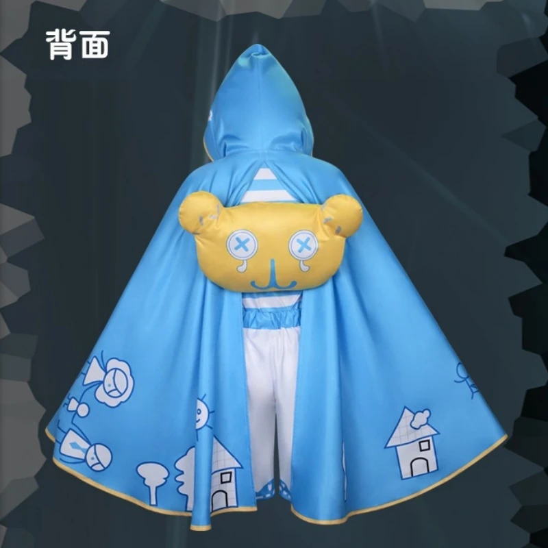 Game Identity V Axe Boy Wail Cosplay Costume Shoes Boots Robbie White Role Play Child Uniform Halloween Carnival Christmas Party