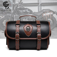 Motorcycle parts modification, side luggage, PU hanging bag, motorcycle rider equipment kit, cruise car side bag